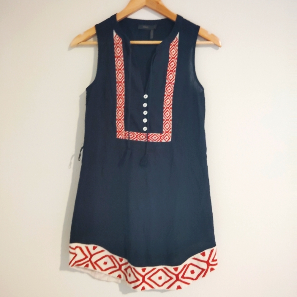 THML Linen Midi Dress
